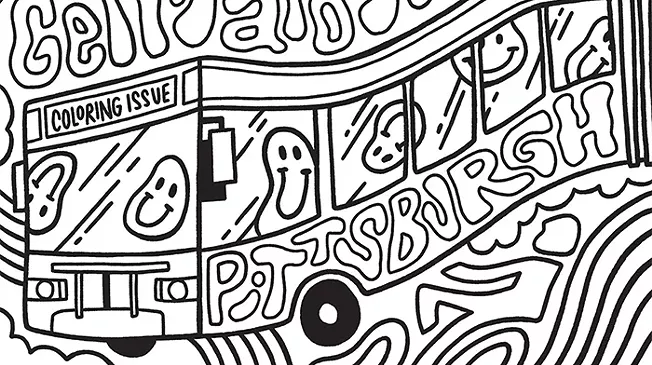 Pittsburgh City Paper's Coloring Issue: Getting Around 'Tahn - Vimarsana News