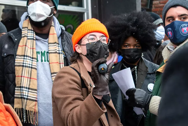 FOTOS: Corregidor Gainey se une a empleados de Coffee Tree en manifestación sindical |  Fotos de la ciudad de Pittsburgh |  pittsburgh