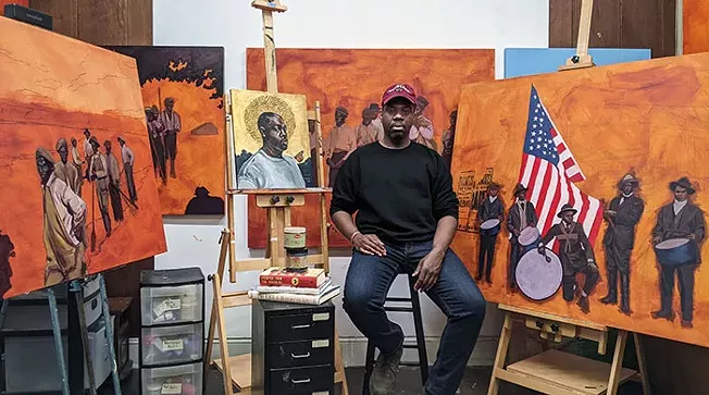 Stephen Towns' exhibit at The Westmoreland spotlights Black workers throughout history - Vimarsana News