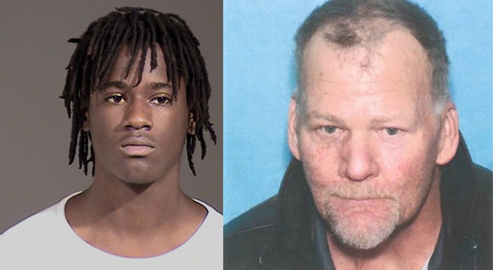 Left: Quanice Hayes, 17, was shot and killed. Right: Don Perkins, 56, was shot and wounded. Left: Quanice Hayes, 17, was shot and killed. Right: Don Perkins, 56, was shot and wounded.