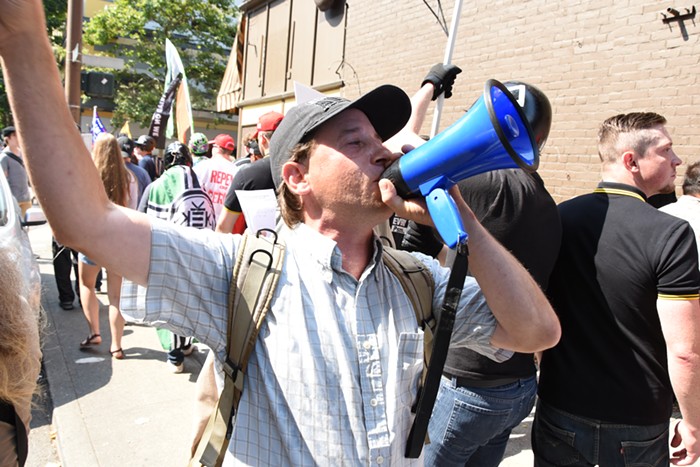 The Patriot Prayer march then went through downtown