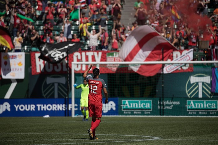 Oh Christine Sinclair, you keep making Portland look so good. And please may your joints forever stay intact.