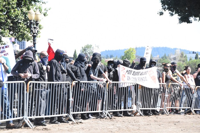 Antifa at the gate