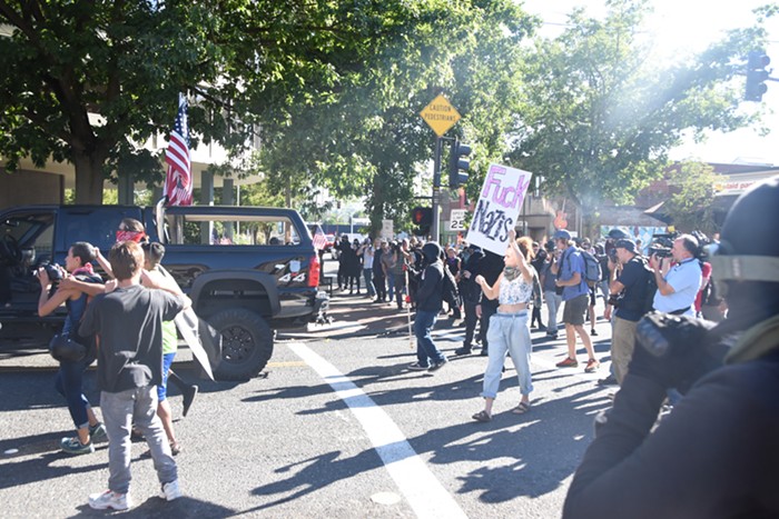 Protesters were, rightfully, furious