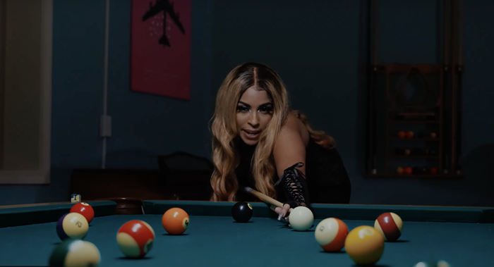Local rapper Karma Rivera dropped a saucy new music video and single on November 30 called “Got Me Hot.”