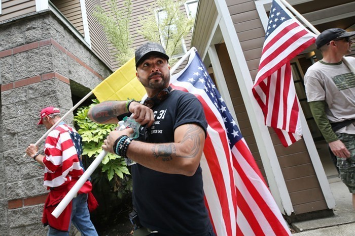 Good Morning, News: Patriot Prayer's Joey Gibson Sues Portland for "Unspecified Damages," Activists Back in Kayaks Over Zenith Oil, and Further Adventures in MoviePass 2.0 - Vimarsana News