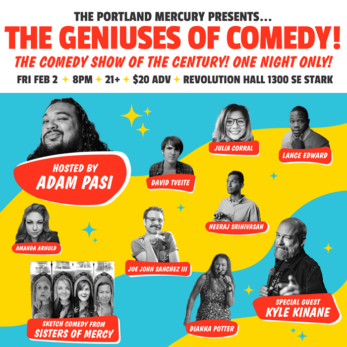 Don't Miss the Comedy Event of the Year: The Mercury's UNDISPUTABLE GENIUSES OF COMEDY! - Vimarsana News
