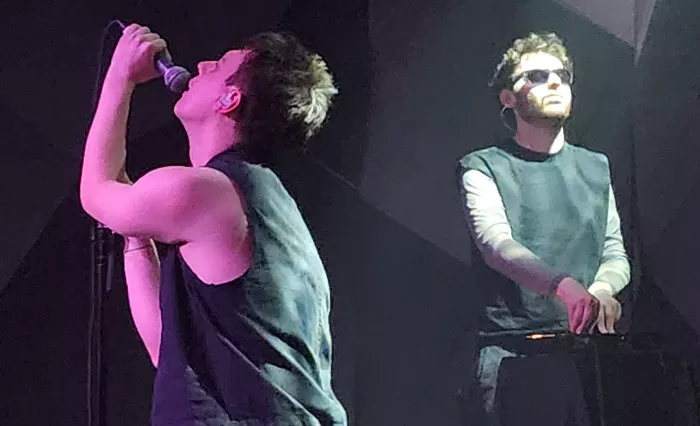 Concert Review: The Northern Ireland Post-Punk Duo, Chalk Mesmerized a Packed Holocene on their US Debut Tour.