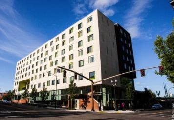 Bud Clark Commons—perhaps Portlands best known permanent supportive housing development.