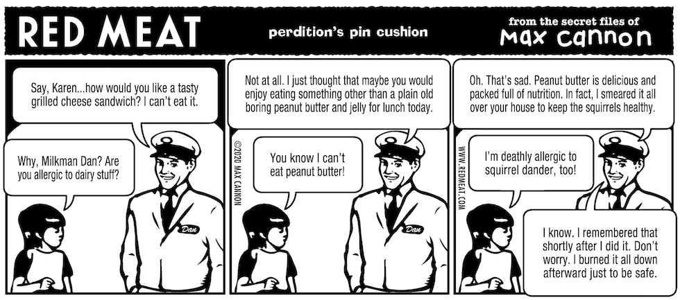 perdition's pin cushion