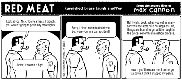 tarnished brass laugh snuffer