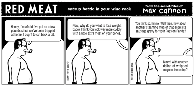 catsup bottle in your wine rack