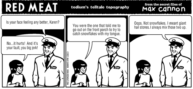 tedium's telltale topography