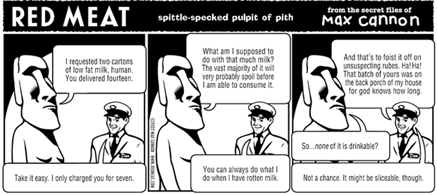 spittle-specked pulpit of pith