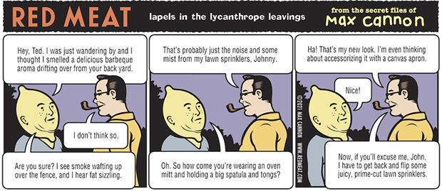 lapels in the lycanthrope leavings