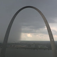 Insane Video Shows 'Wet Microburst' Splashing Down on St. Louis Saturday