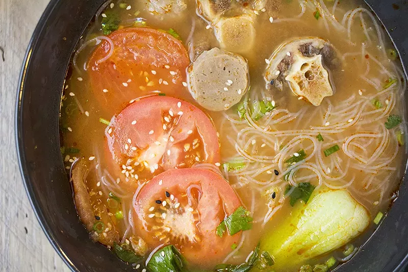 Oxtail soup is another highlight. - MABEL SUEN