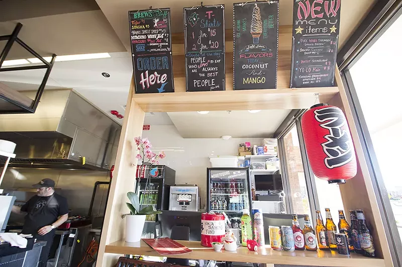 Diners order at the counter. - MABEL SUEN