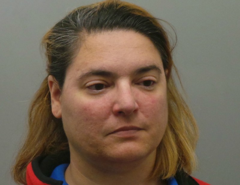 April Briscuso is charged with stealing donations meant for a paralyzed Hazlewood cop. - PHOTO VIA ST. LOUIS COUNTY POLICE