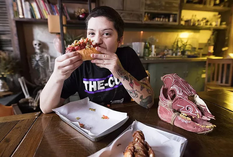 Chef Ari Jo Ellis. - MABEL SUEN