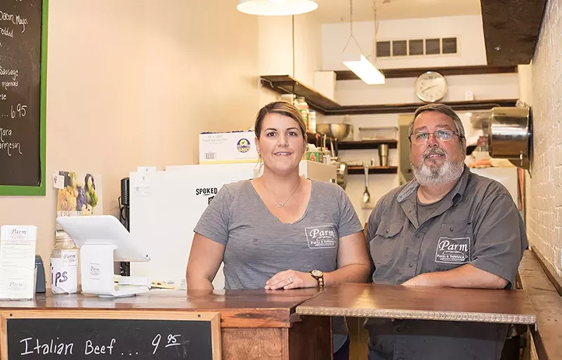 Co-owners Diane Maijala and Sal D'Ippolito keep it all in the family. - MABEL SUEN