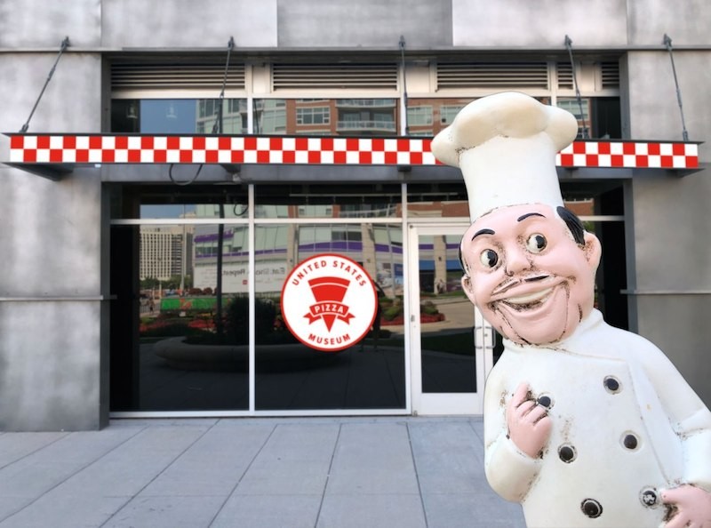An artist's rendering of the new museum's entrance. - COURTESY OF THE U.S. PIZZA MUSEUM