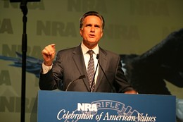 Mitt Romney will speak at the NRA convention in St. Louis next week! - IMAGE VIA