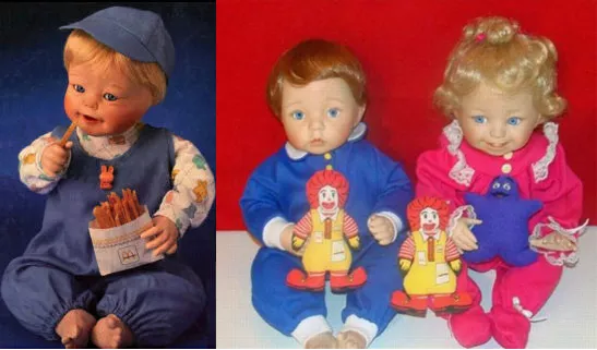 mcdonalds baby doll