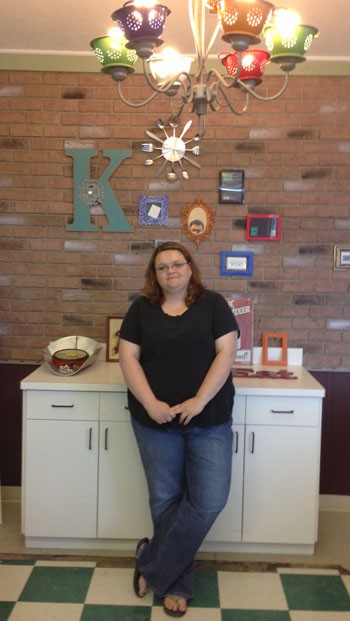 Kimberly Walton in her soon-to-be bakery. | Kimberly's Bake Shop