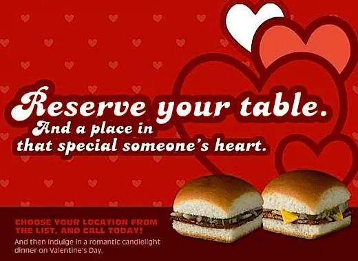 Valentine S Day Fast Food Specials Valentine S Day Fast Food Specials