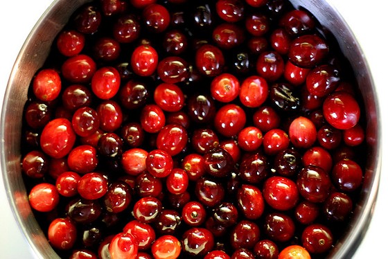 Cranberries brighten the Thanksgiving table. | Andrew Yee