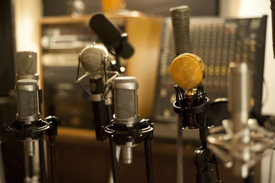 A closer look at the classic microphones. - KHOLOOD EID