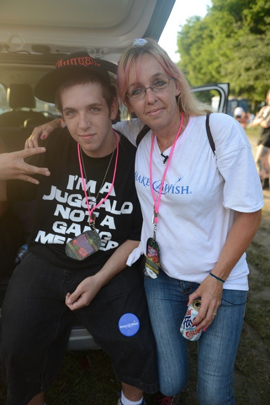Cody Morin and his mother, Darla. - NATE "IGOR" SMITH