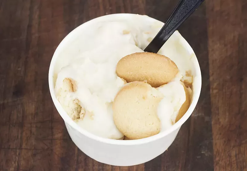 Banana pudding. - MABEL SUEN