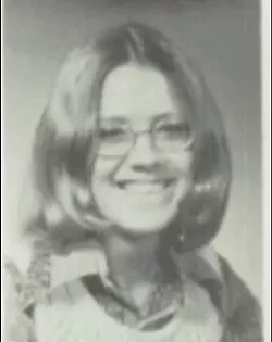 Karen Harty in her high school yearbook photo. - COURTESY OF KAREN HARTY
