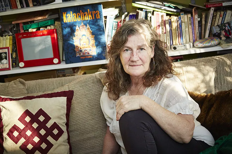 Patty Maher, Burkhardt's onetime squeeze, remains a friend. - STEVE TRUESDELL