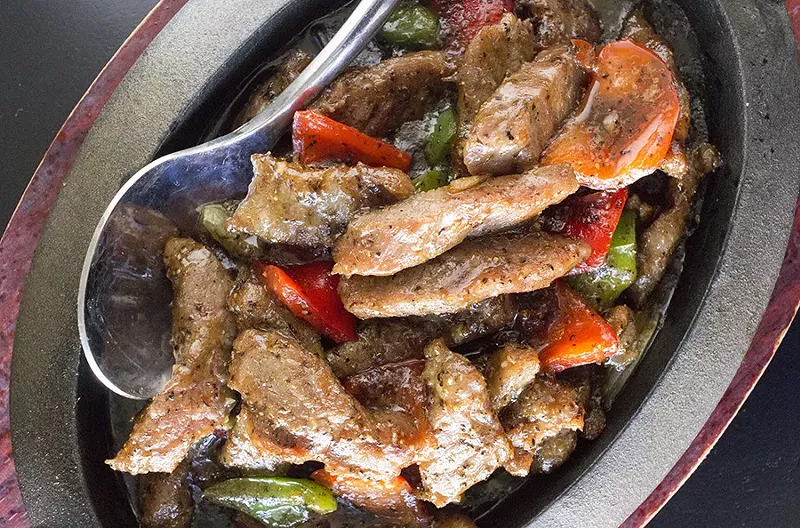 Tai Ke's sizzling beef - PHOTO BY MABEL SUEN