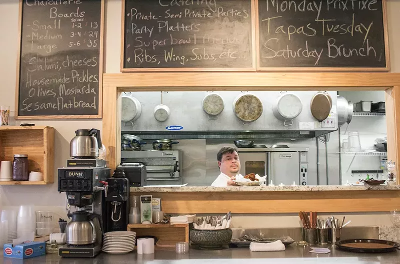 Diners order at the counter. - PHOTO BY MABEL SUEN