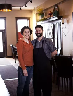 Jenny Cleveland and Ed Heath opened one of the area's most acclaimed restaurants when both were just 31. - PHOTO BY JENNIFER SILVERBERG