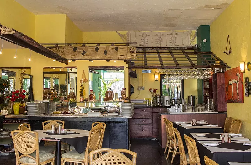The dining room in Brasilia, which is much cozy than the restaurateurs' previous spot in the Central West End. - PHOTO BY MABEL SUEN