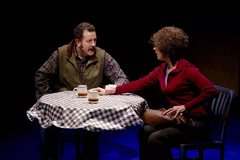 Bill (Joe Osheroff) and Molly (Nancy Bell). - PHOTO BY JERRY NAUNHEIM JR.