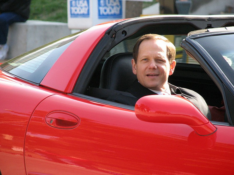 St. Louis Mayor Francis Slay is riding off into the sunset. - MELISSA VIA FLICKR