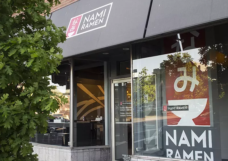 Nami Ramen is located in the former House of Wong downtown Clayton. - PHOTO BY MABEL SUEN