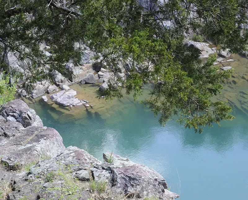Johnson's Shut-ins State Park was formed more than 1.4 billion years ago by cooled magma. The natural pools and water slides are great for making a slash on a hot summer day. - PHOTO BY KELLY GLUECK