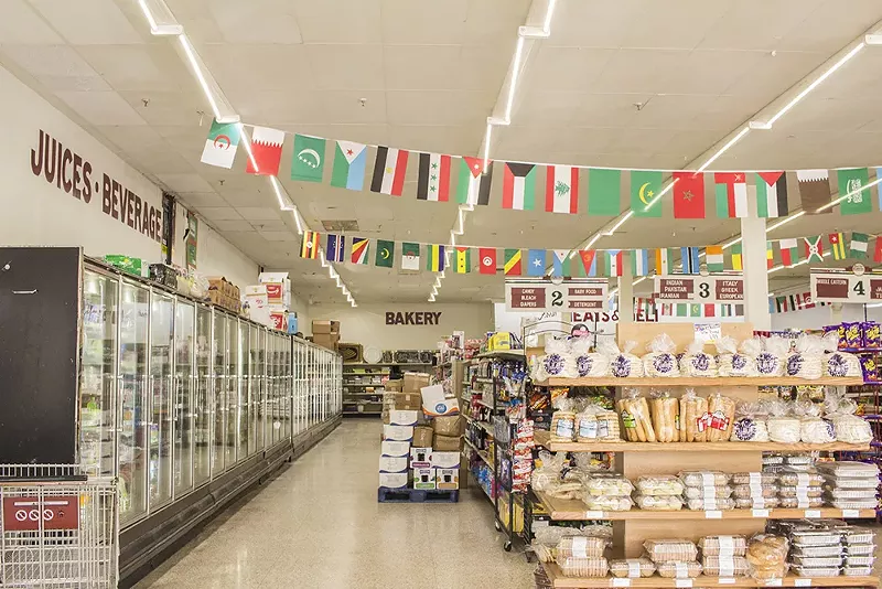 The market side of the business sells plenty of groceries and other staples. - PHOTO BY MABEL SUEN
