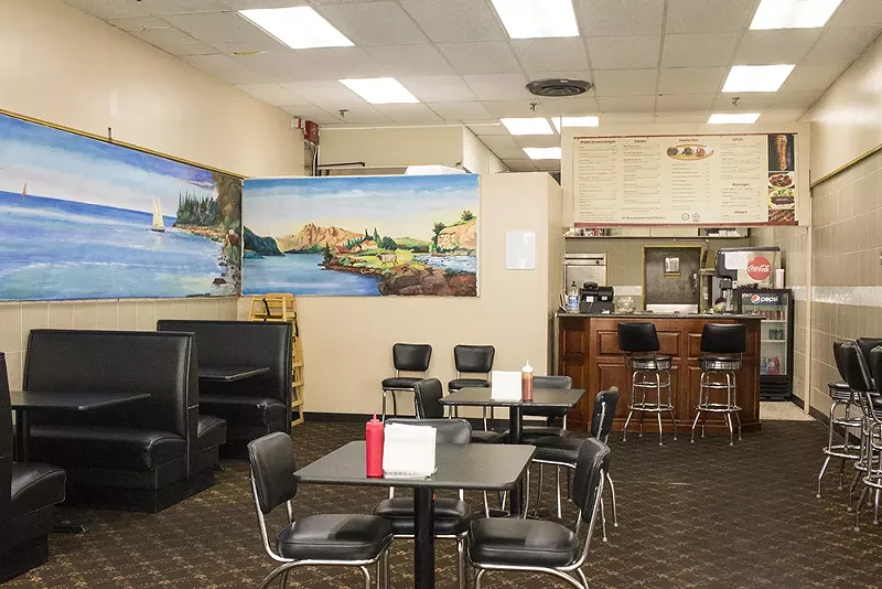 A look at the dining area. - PHOTO BY MABEL SUEN