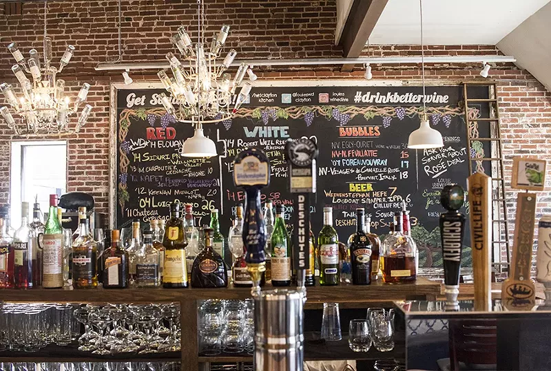 Specials are listed on a chalk board. - PHOTO BY MABEL SUEN
