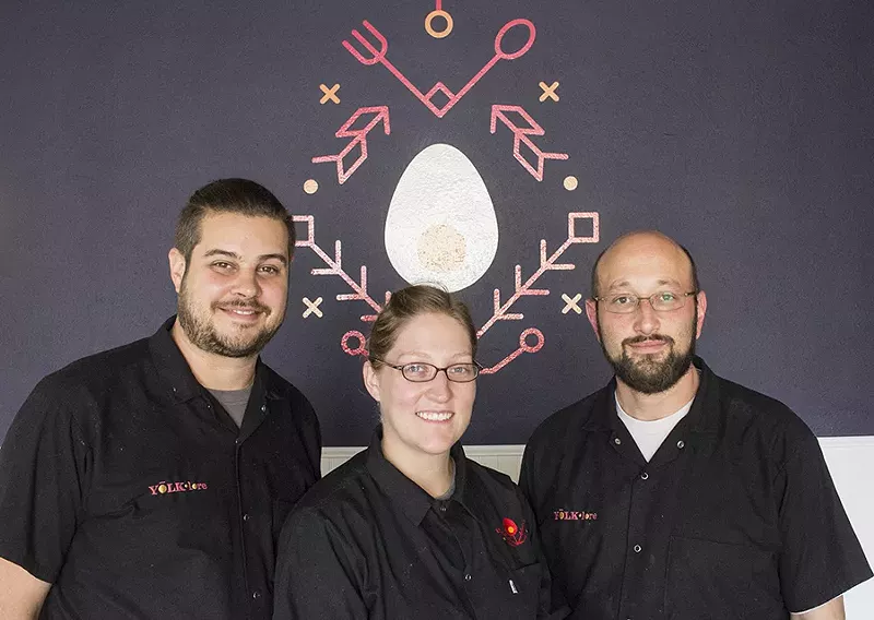 Co-owners John Bogacki, Mary Bogacki and Billy Oziransky. - PHOTO BY MABEL SUEN
