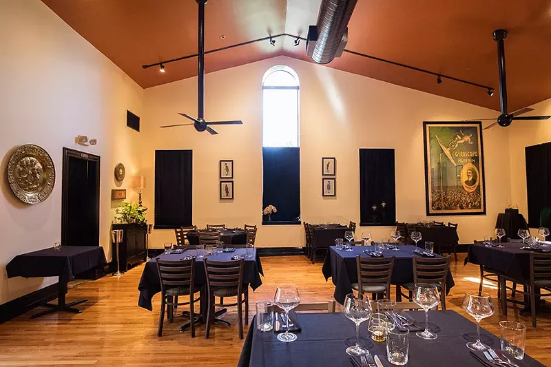 The sunlit dining area is just one of the thoughtful spaces with in the former Soulard tavern. - MABEL SUEN