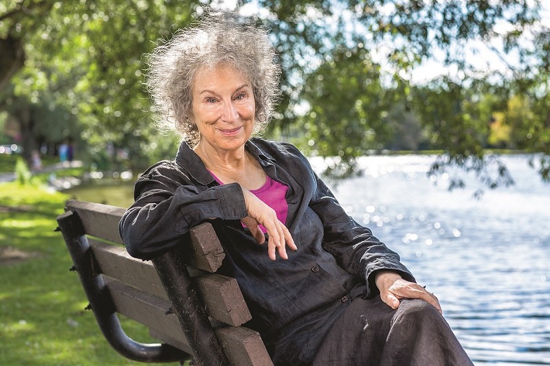 Margaret Atwood goes to the movies to talk about her new novel, The Testaments. - (C) LIAM SHARP